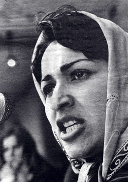 Meena Keshwar Kamal, fundadora de la la Asociación Revolucionaria de las Mujeres de Afganistán (RAWA)