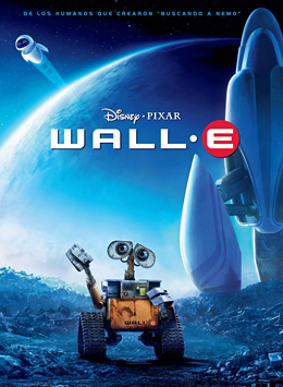 Los carteles promocionales ayudan a situar las películas en un género determinado. El cartel de ‘Wall·E’, nos sitúa en el cine de ciencia ficción