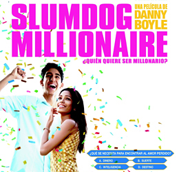 La historia de ‘Slumdog Millionaire’ se construye a partir del conflicto del protagonista, Jamal, en su intento de encontrar a Latika