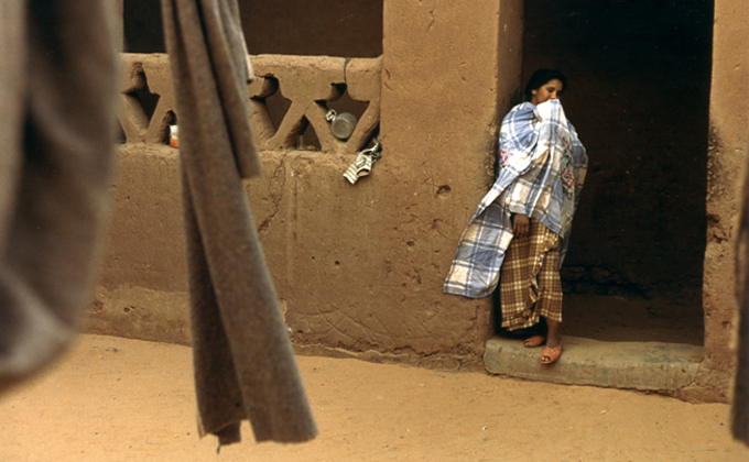 Mujer argelina en Timimoun