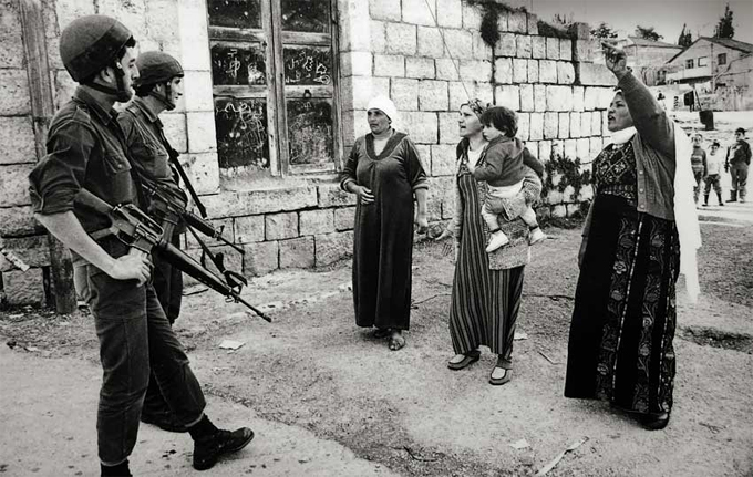 Mujeres palestinas en 1988