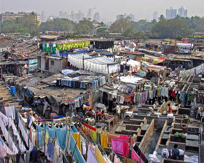 Lavaderos populares en Mumbai